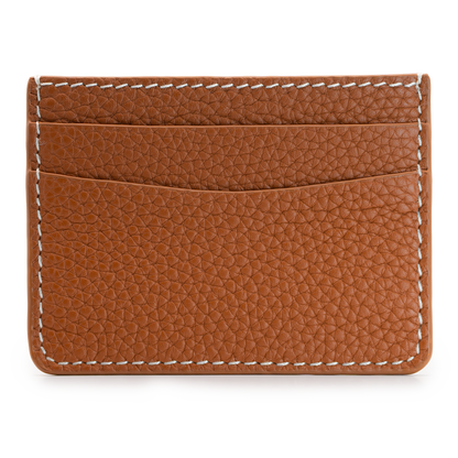 Tan Leather Card Holder