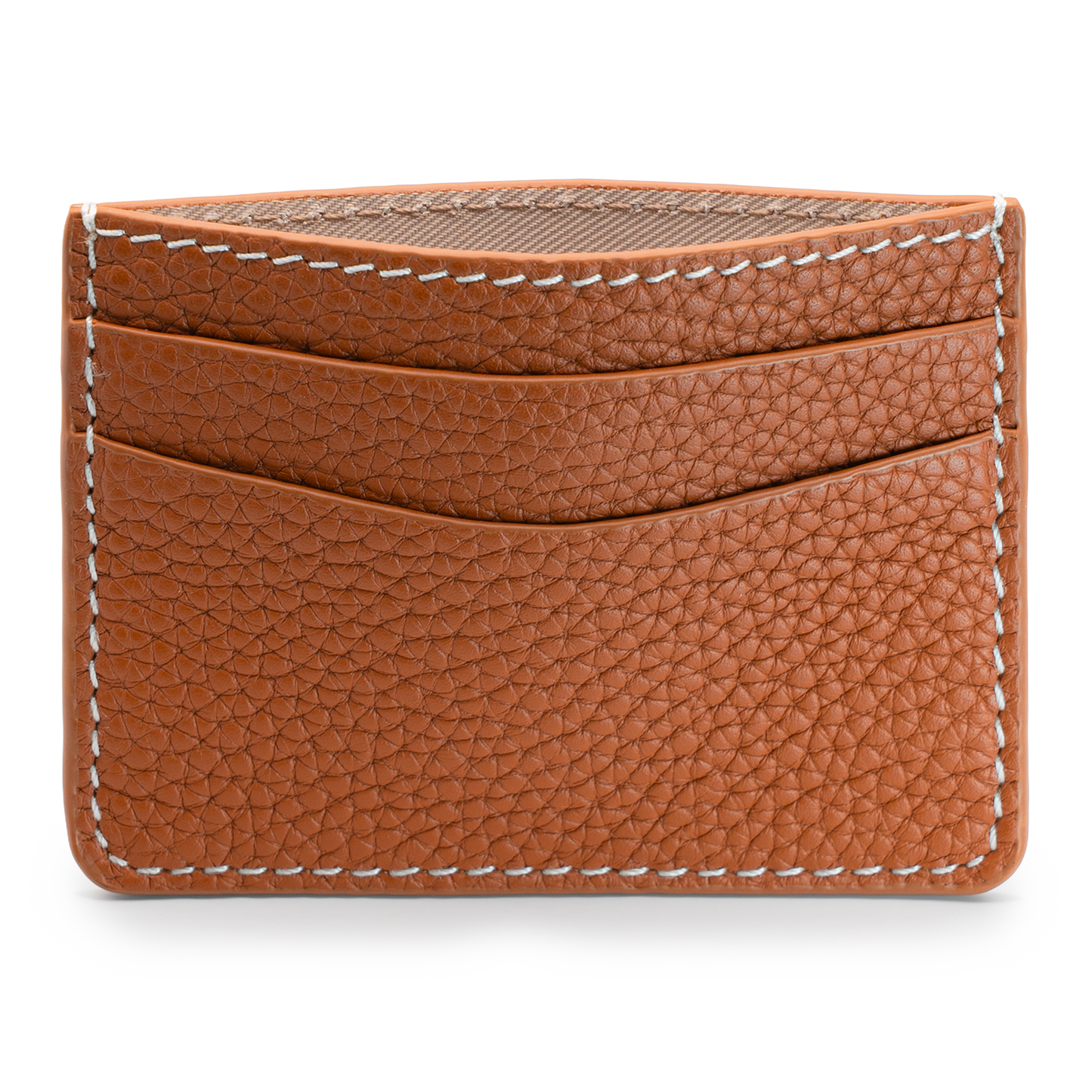 Tan Leather Card Holder