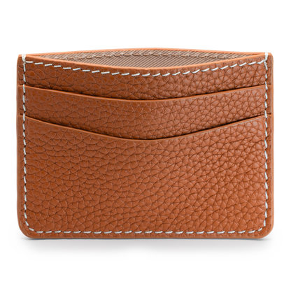 Tan Leather Card Holder