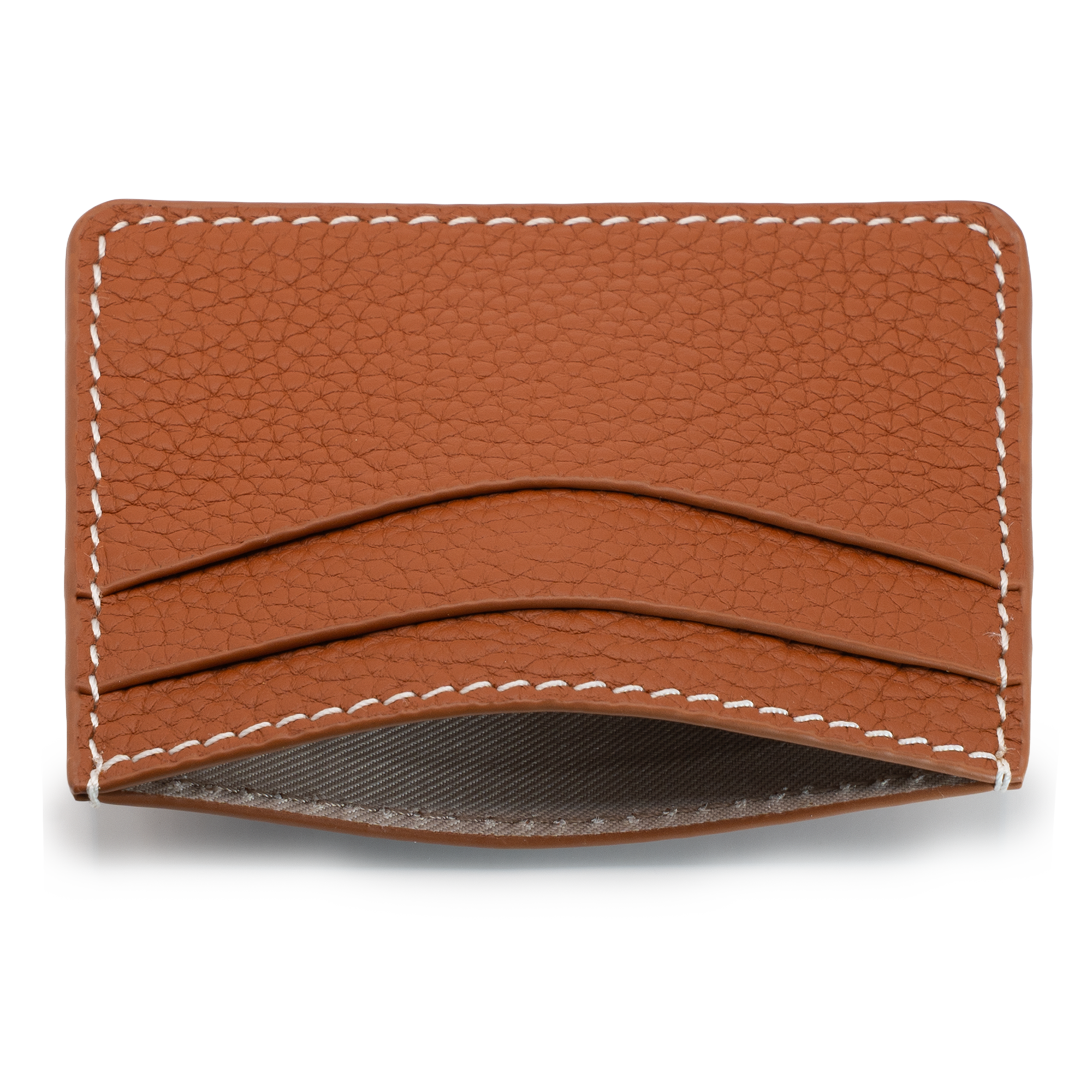 Tan Leather Card Holder