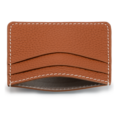 Tan Leather Card Holder
