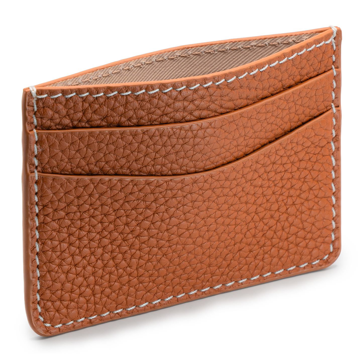 Tan Leather Card Holder